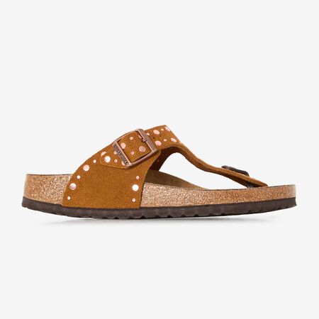 BIRKENSTOCK GIZEH RIVET MINK CAMELLO MUJER