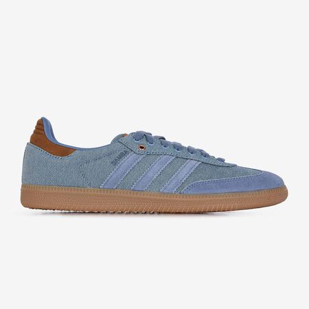 ADIDAS ORIGINALS samba SAMBA OG DENIM AZUL/MARR&Oacute;N HOMBRE