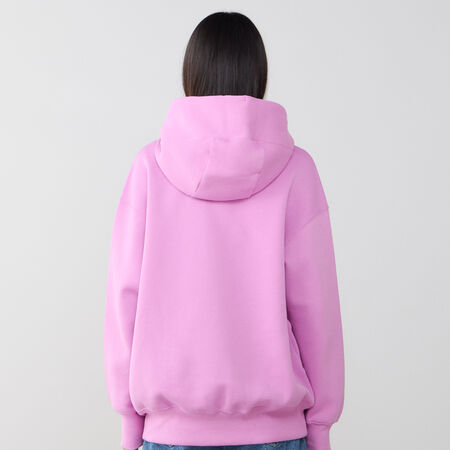 NIKE HOODIE PHOENIX LONG OVERSIZED ROSA MUJER