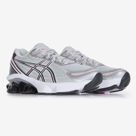 ASICS GEL-KINETIC FLUENT GRIS/ROSA MUJER