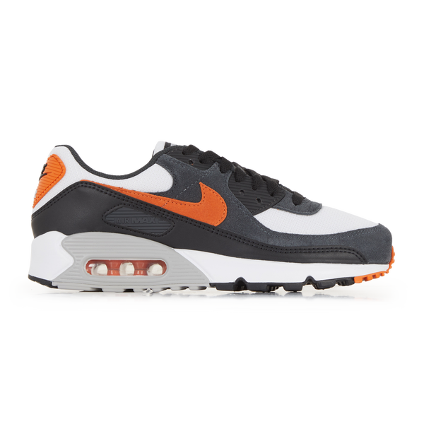 Barricada ley Vagabundo NIKE AIR MAX 90 NEGRO/NARANJA/BLANCO - SNEAKERS HOMBRE | Courir.es