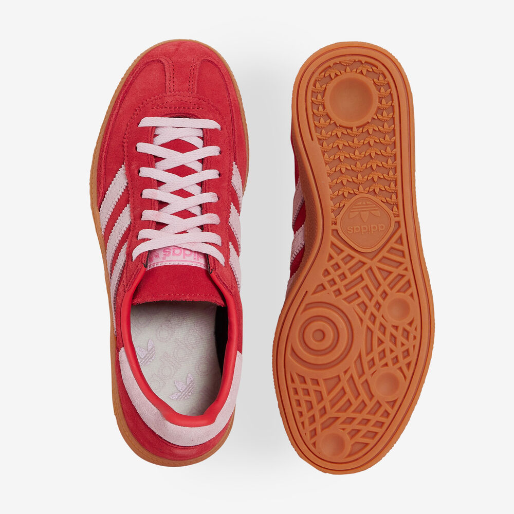 ADIDAS ORIGINALS HANDBALL SPEZIAL ROJO/ROSA - CORDONES MUJER | Courir.es ADIDAS ORIGINALS HANDBALL SPEZIAL ROJO/ROSA - CORDONES MUJER | Courir.es