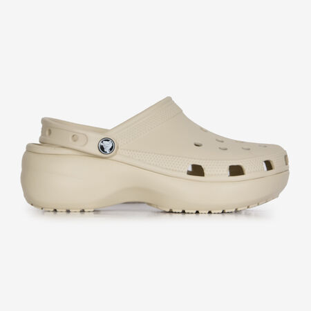 CROCS CLASSIC PLATFORM CLOG BLANCO MUJER