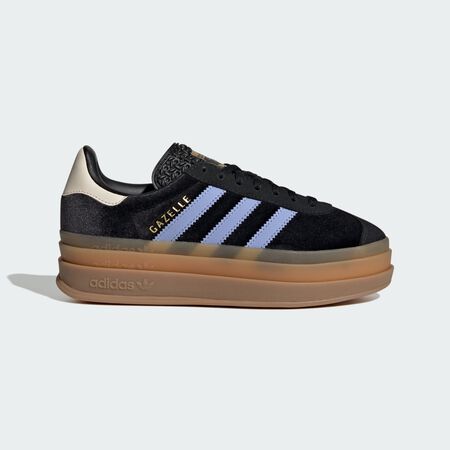 GAZELLE BOLD VELVET : NEGRO/AZUL