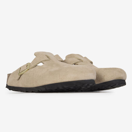 BIRKENSTOCK boston BOSTON SUEDE SANDCASTLE BEIGE MUJER