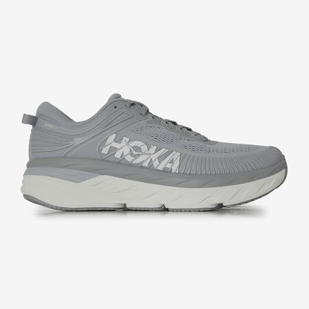 HOKA BONDI 7 BLANCO/GRIS HOMBRE