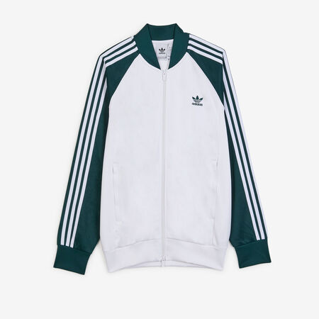 ADIDAS ORIGINALS JACKET FZ SUPERSTAR BLANCO/VERDE HOMBRE
