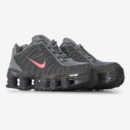 NIKE shox SHOX TL GRIS/ROJO HOMBRE