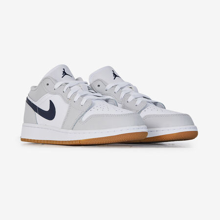 JORDAN AIR JORDAN 1 LOW BLANCO/GRIS JUNIOR