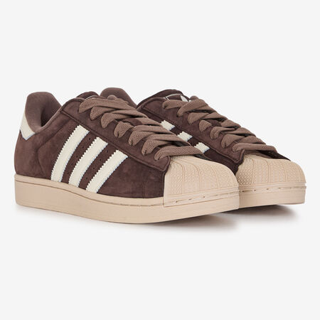 ADIDAS ORIGINALS superstar SUPERSTAR MARR&Oacute;N/BEIGE HOMBRE