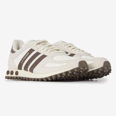 ADIDAS ORIGINALS L.A TRAINER BEIGE/MARR&Oacute;N HOMBRE