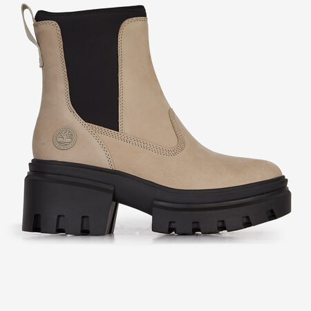TIMBERLAND EVERLEIGH MID CHELSEA BOOT GRIS TOPO MUJER
