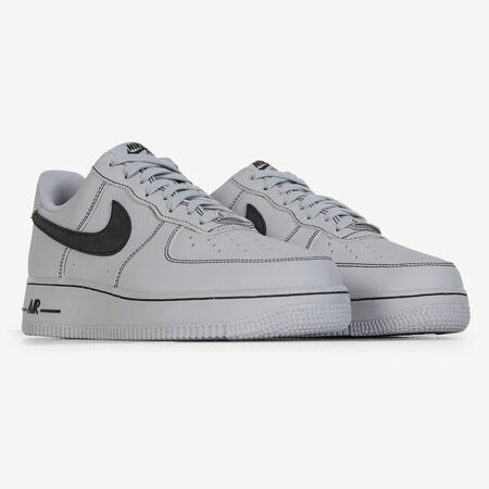 NIKE AIR FORCE 1 LOW GRIS/NEGRO HOMBRE