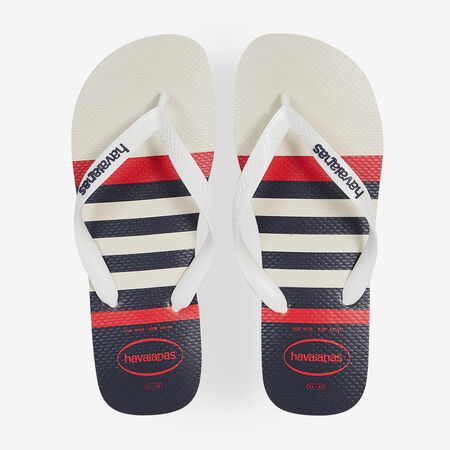 HAVAIANAS TOP NAUTICAL BLEU/ROUGE HOMBRE