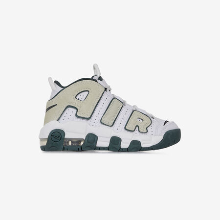 NIKE uptempo AIR MORE UPTEMPO BLANCO/VERDE INFANTIL