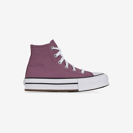 CONVERSE chuck taylor all star CHUCK TAYLOR ALL STAR EVA LIFT HI FLORAL VIOLET/BLANC INFANTIL