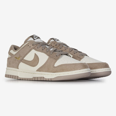 NIKE dunk DUNK LOW SUEDE MINI SWOOSH BLANCO/BEIGE MUJER