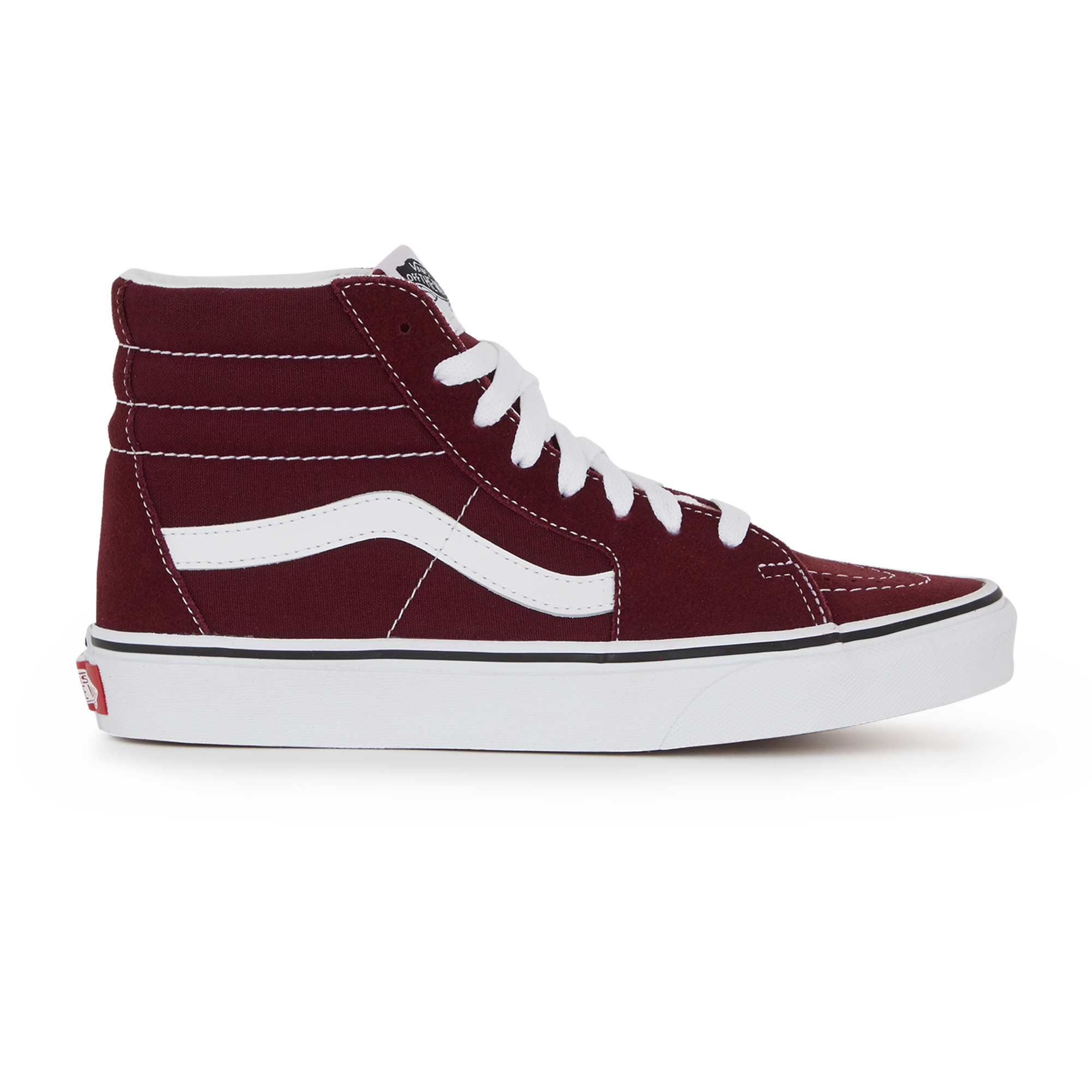 Vans sk8 hi bordeaux clearance