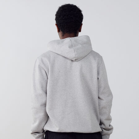 ADIDAS ORIGINALS HOODIE ESSENTIAL TREFOIL GRIS/BLANCO HOMBRE