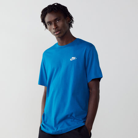NIKE TEE SHIRT CLUB AZUL/BLANCO HOMBRE