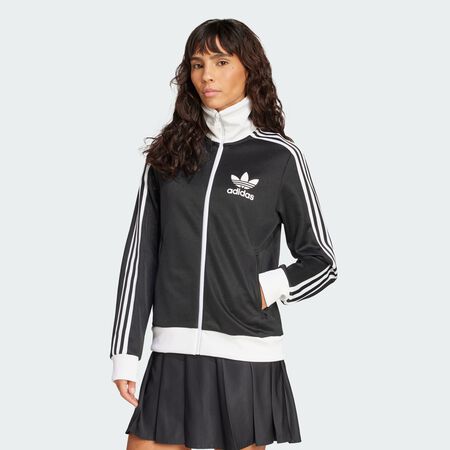 ADIDAS ORIGINALS JACKET FZ ADICOLOR CLASSICS NEGRO/BLANCO MUJER
