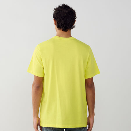 NIKE TEE SHIRT CLUB AMARILLO/BLANCO HOMBRE