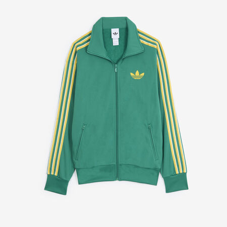 ADIDAS ORIGINALS JACKET FZ FIREBIRD LOOSE VERDE/AMARILLO MUJER