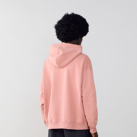 JORDAN HOODIE BROOKLYN OVERSIZED ROSA/BLANCO HOMBRE