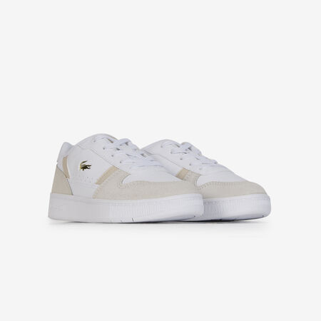 LACOSTE T-CLIP BLANCO/BEIGE INFANTIL