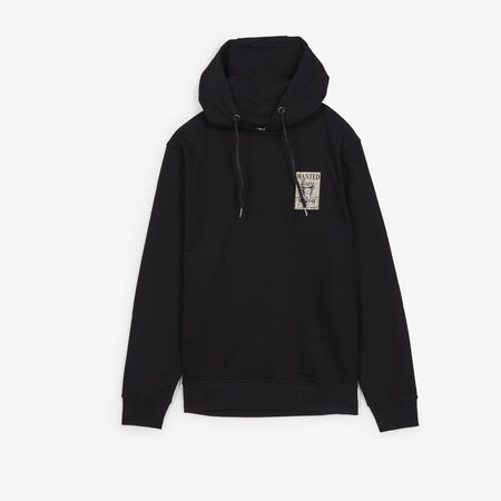 ONE PIECE HOODIE WANTED ACE NEGRO HOMBRE
