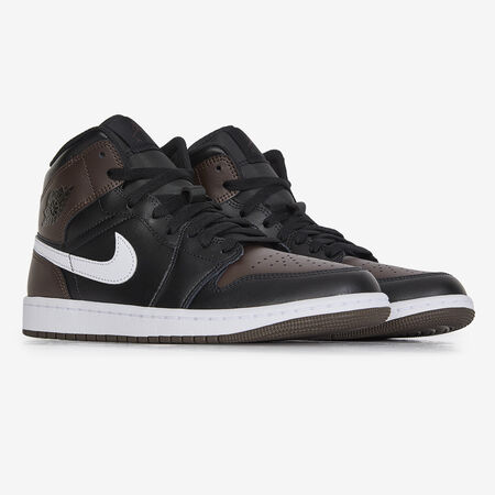 JORDAN AIR JORDAN 1 MID NEGRO/MARRÓN HOMBRE