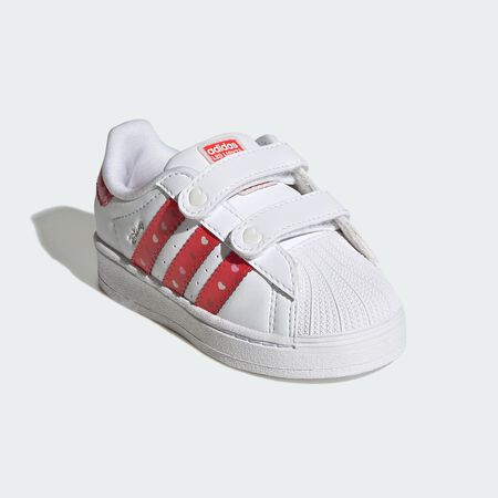 ADIDAS ORIGINALS superstar SUPERSTAR II CF LED ALICE IN WONDERLAND BLANCO/ROJO BEBÉ