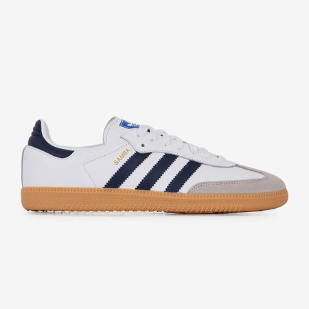 ADIDAS ORIGINALS samba SAMBA OG BLANCO/AZUL MARINO HOMBRE