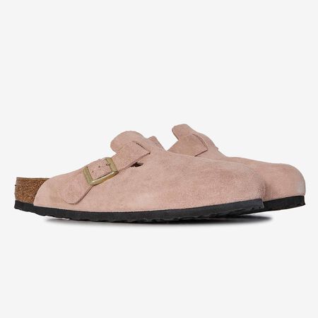 BIRKENSTOCK boston BOSTON SUEDE PURE SAGE ROSA HOMBRE