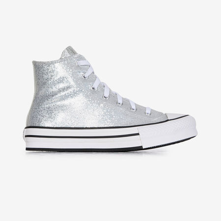 CHUCK TAYLOR ALL STAR LIFT HI : PLATEADO