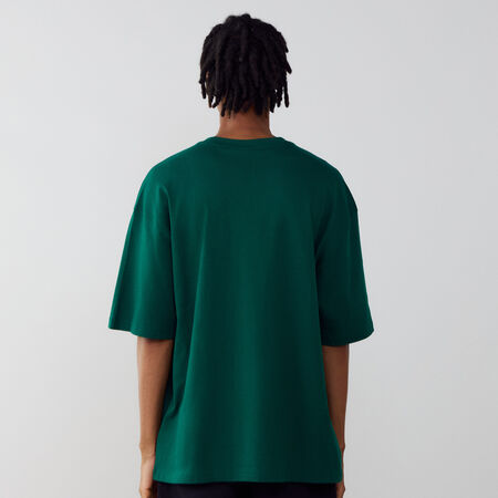 ADIDAS ORIGINALS TEE SHIRT TREFOIL VERDE/BLANCO HOMBRE