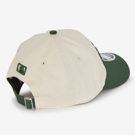 NEW ERA 9FORTY LA WORDMARK BEIGE/VERDE HOMBRE