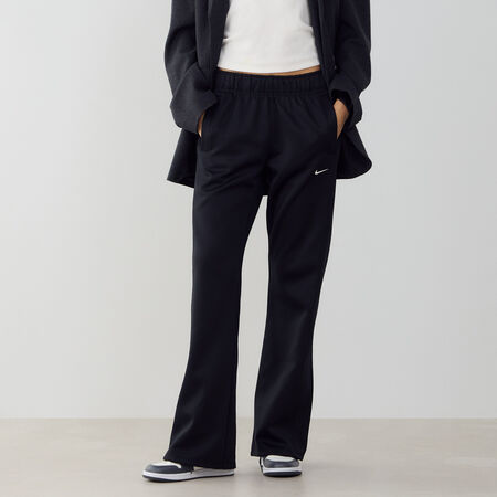 NIKE PANT JOGGER WIDE LEG POLY KNIT NEGRO MUJER