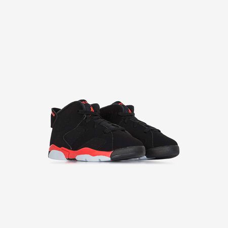 JORDAN AIR JORDAN 6 NEGRO/ROJO BEB&Eacute;