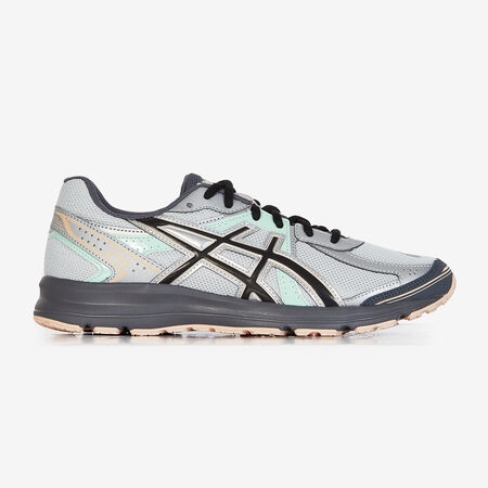 ASICS JOG 100 S GRIS/AZUL HOMBRE
