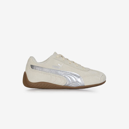 SPEEDCAT OG : BEIGE/PLATEADO