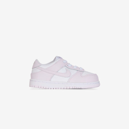 NIKE dunk DUNK LOW BLANCO/ROSA BEBÉ