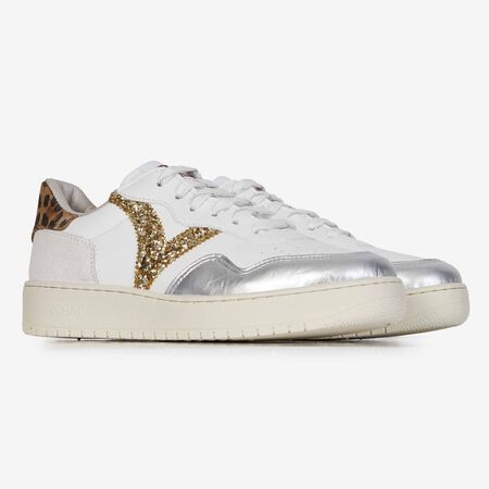 VICTORIA MADRID CHEETAH BLANCO/PLATEADO MUJER