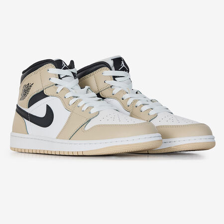 JORDAN air jordan 1 AIR JORDAN 1 MID BLANCO/BEIGE HOMBRE