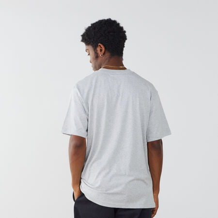 NEW BALANCE TEE SHIRT SMALL LOGO ESSENTIALS GRIS/BLANCO HOMBRE