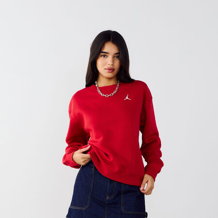 JORDAN SWEAT CREW BROOKLYN ROJO/BLANCO MUJER