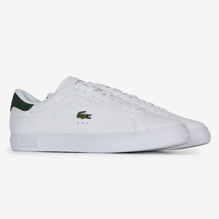 LACOSTE POWERCOURT BLANCO/VERDE HOMBRE