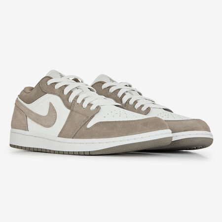 JORDAN air jordan 1 AIR JORDAN 1 LOW BLANCO/MARR&Oacute;N HOMBRE