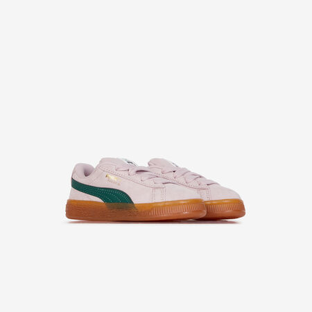 PUMA suede SUEDE XL ROSA/VERDE BEBÉ