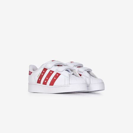 ADIDAS ORIGINALS superstar SUPERSTAR II CF LED ALICE IN WONDERLAND BLANCO/ROJO BEBÉ